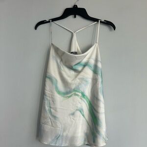 Cinq à Sept Marble Print Cami Top